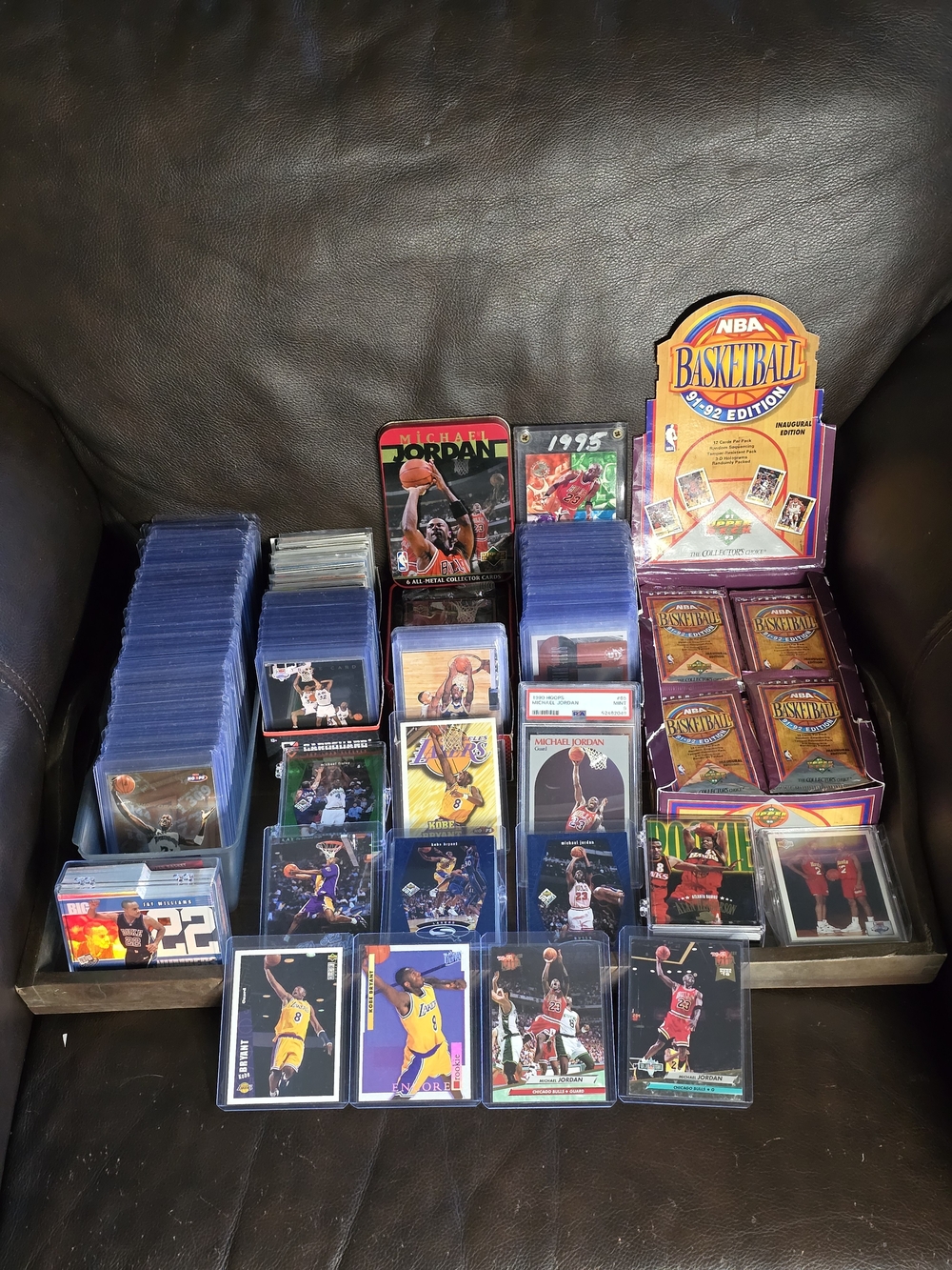 Vintage Basketball Card Lot - 85 Michael Jordan Cards - Kobe Bryant RC's